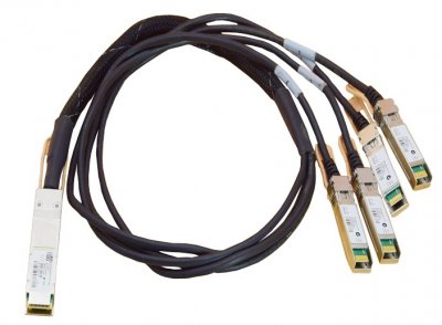 Кабель Cisco QSFP-4SFP25G-CU1M