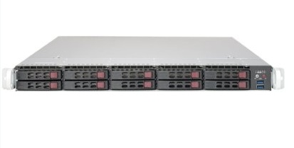 Платформа Supermicro 1U SYS-1029P-WTRT, Два процессора Intel Xeon Scalable, DDR4, 10x2,5" HDD SATA, 2x10GBase-T SYS-1029P-WTRT