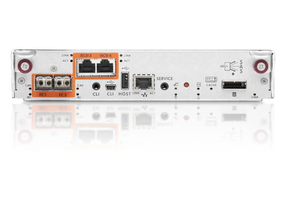 Контроллер HP P2000 G3 8 Гбит/с FC 1 Гбит/с iSCSI Combo AP837B
