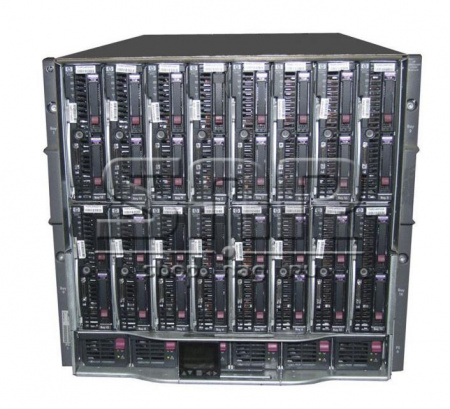 Шасси HP для блейд-системы c7000 G3, скомплектованное (6x PS, 2x Admin, 10x Fan, 1x Single Phase AC Input, 1x RailKit) 681844-B21
