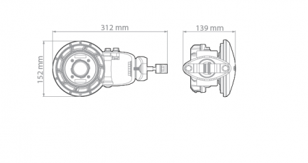 Симметричная рупорная антенна RF elements HG3-TP-S90 5GHz 9dBi HG3-TP-S90