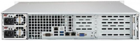 Платформа Supermicro 2U SYS-5029P-WTR, один процессор Inte l Xeon Scalable, DDR4, 8x3,5" HDD SATA, 2x10Gb Base-T SYS-5029P-WTR