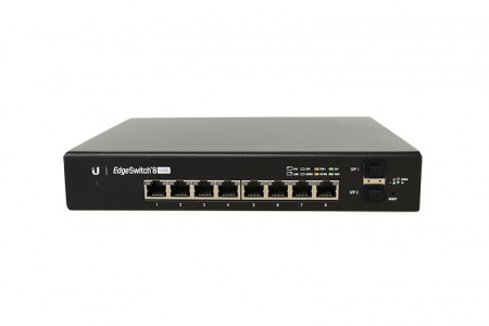 Коммутатор Ubiquiti EdgeSwitch PoE 8 портов 150W ES-8-150W