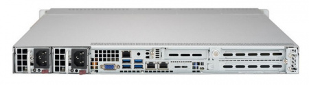 Платформа Supermicro 1U SYS-1029P-WTR, До двух процессоров Intel Xeon Scalable, DDR4, 8x2,5" HDD SATA, 2x1000Base-T SYS-1029P-WTR