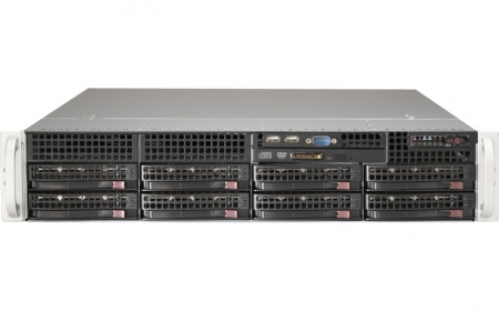 Платформа Supermicro 2U SYS-6029P-TRT, Два процессора Intel Xeon Scalable, DDR4, 8x3,5" HDD SATA, 2x10GBase-T SYS-6029P-TRT