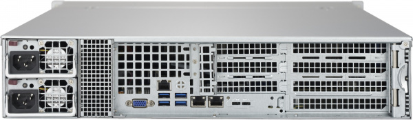 Платформа Supermicro 2U SYS-6029P-WTR, Два процессора Intel Xeon Scalable, DDR4, 8x3,5" HDD SATA, 2x1000Base-T SYS-6029P-WTR