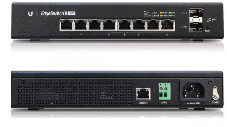 Коммутатор Ubiquiti EdgeSwitch PoE 8 портов 150W ES-8-150W