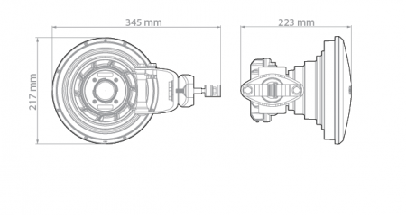 Симметричная рупорная антенна RF elements HG3-TP-S40 5GHz 16dBi HG3-TP-S40