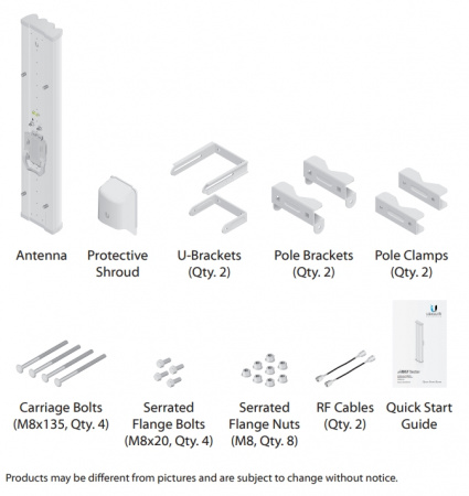 Антенна секторная Ubiquiti AirMax Sector 5G-20-90 AM-5G20-90