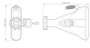 Асимметричная лучевая антенна RF elements HG3-TP-A60 5GHz 17dBi HG3-TP-A60