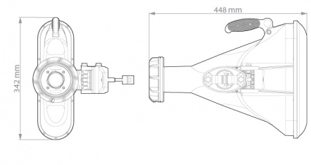 Асимметричная лучевая антенна RF elements HG3-TP-A60 5GHz 17dBi HG3-TP-A60