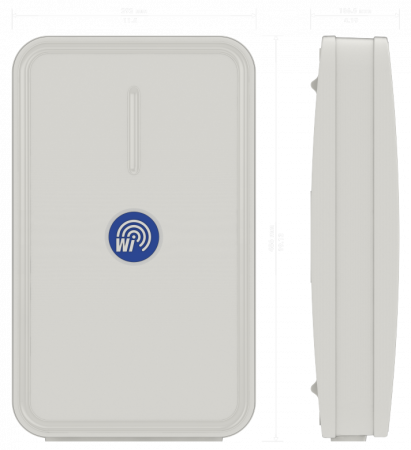 Антенна секторная WIBOX 5,1 - 5,9 ГГц, 19dBi, 45° WiBOX SA 5-45-19V