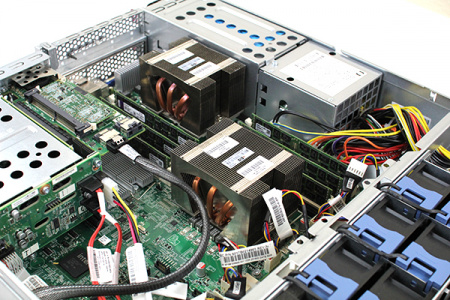 Сервер HP ProLiant DL180 G6, 2 процессора Intel 6C E5645 2.4GHz, 24GB DRAM DL180G6_2xE5645_24GB