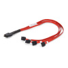 Кабель mSAS-SATA для RAID-контроллера LSI MegaRAID 9260-8i CBL-SFF8087OCF-06M