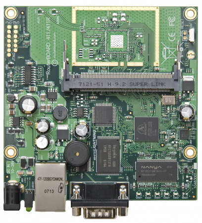 Радиомаршрутизатор 6GHz MikroTik RB/411AH&SNR-WM-64m MIMO2*2 N-Type RB/411AH&SNR-WM-64m
