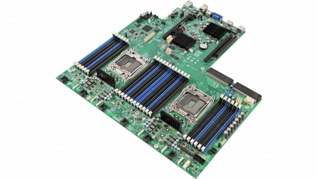 Сервер Intel R2208WT2YSR, 2 процессора Intel E5-2699V4, 128G DDR4, 2x240G SSD, 2x1GE, RPSU R2208WT2YSR_2699V4_128G