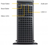 Платформа Supermicro 4U SYS-7049GP-TRT, до двух процессоров Intel Scalable, DDR4, 8x3,5" HDD SATA, 2x10Gbase-T, до четырех графических ускорителей SYS-7049GP-TRT
