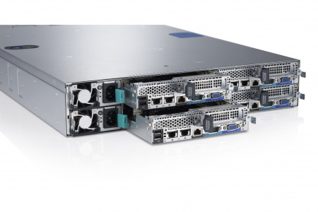 Сервер Dell PowerEdge C6220, 8 процессоров Intel Xeon 6C E5-2640 2.50GHz, 128GB DRAM, 24 отсека под HDD 2.5" C6220_8xE5-2640_128GB_SFF