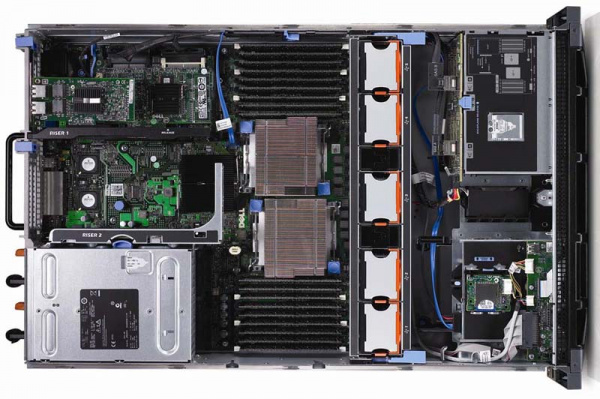 Сервер Dell PowerEdge R710, 2 процессора Intel Xeon Quad-Core E5620 2.4GHz, 24GB DRAM R710_2xE5620_24GB
